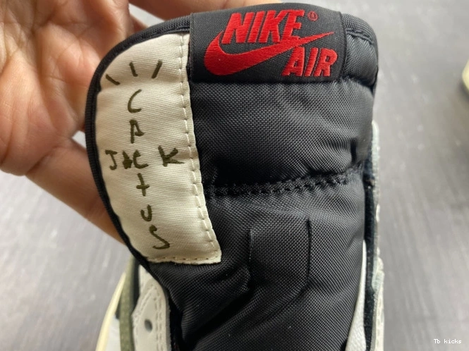 Rep TBK Olive Air Scott WMNS Jordan Travis x 1 Low OG DZ4137-106 0811